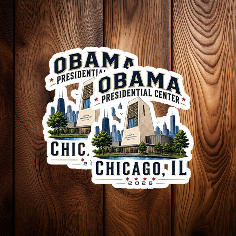 Obama Presidential Center Chicago 2026 Sticker
