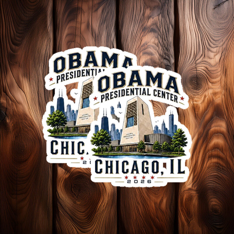 Obama Presidential Center Chicago 2026 Sticker