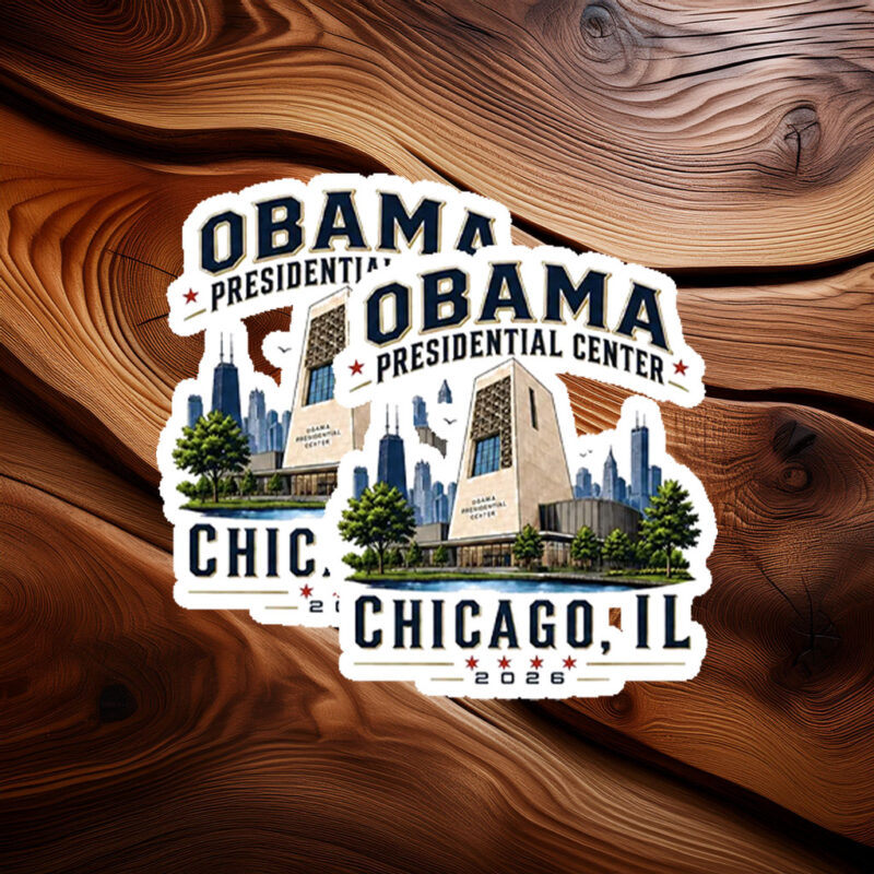 Obama Presidential Center Chicago 2026 Sticker