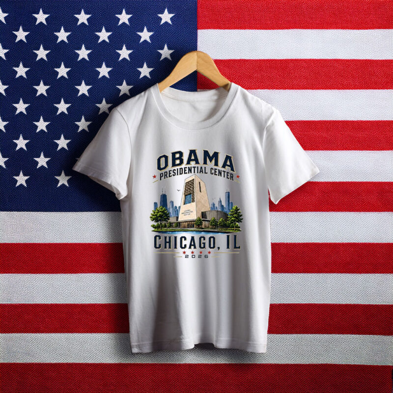 Obama Presidential Center Chicago 2026 T-Shirt