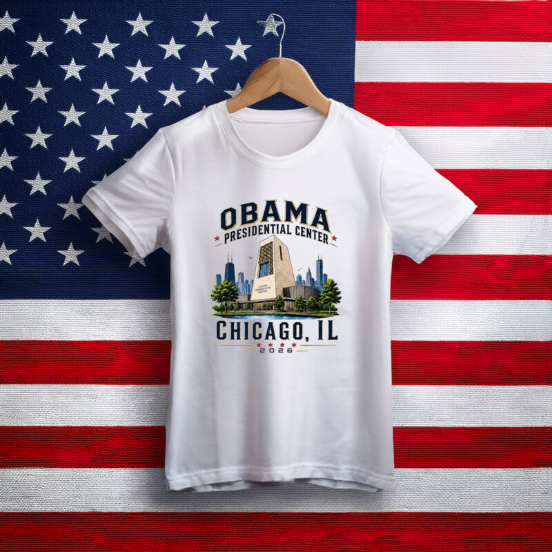 Obama Presidential Center Chicago 2026 T-Shirt