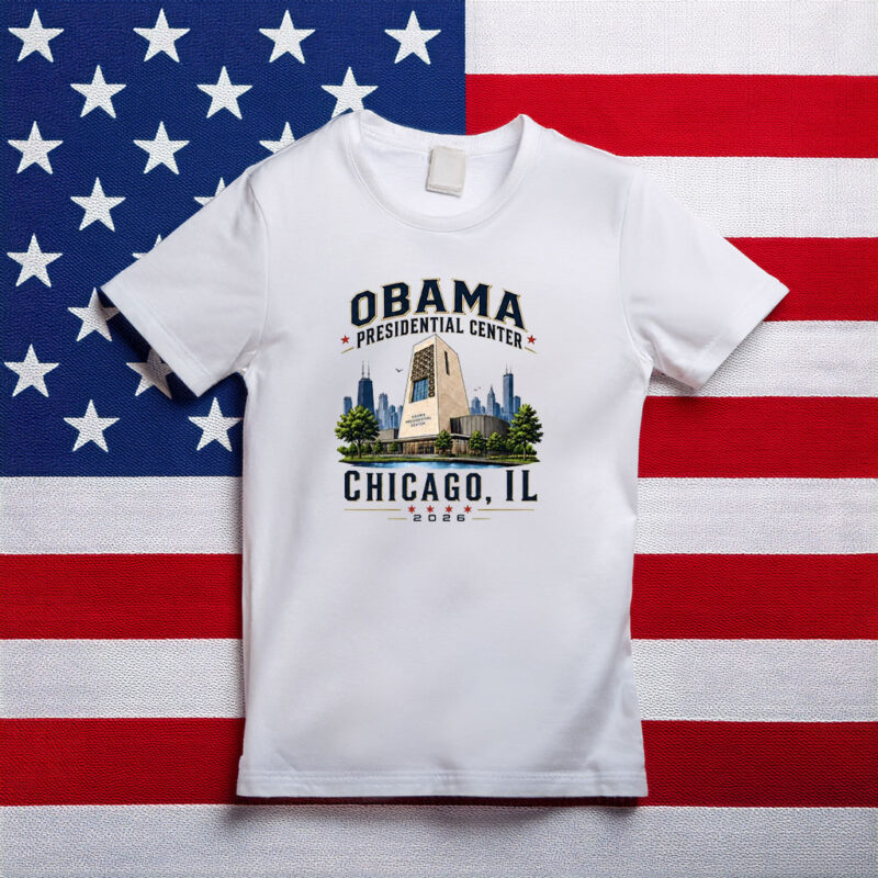 Obama Presidential Center Chicago 2026 T-Shirt