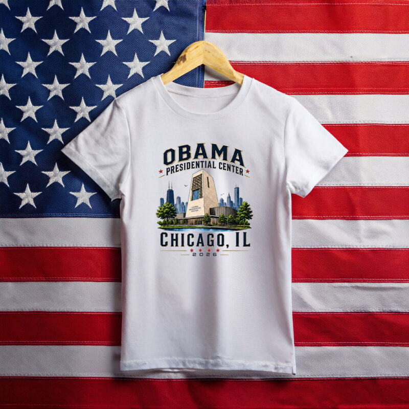 Obama Presidential Center Chicago 2026 T-Shirt