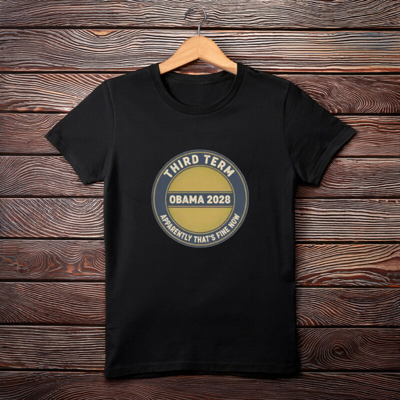 One More Obama Term Shirt – Funny 2028 Election Parody Tee
