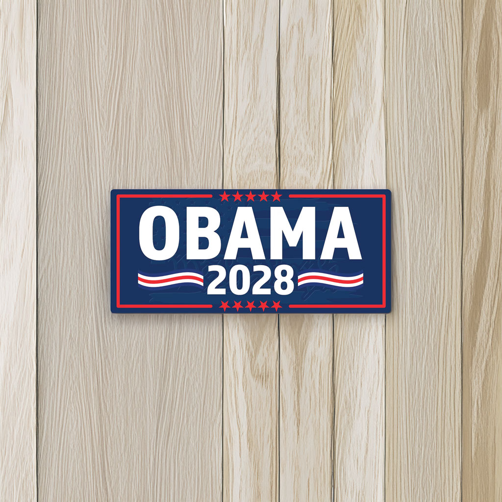 Obama 2028 Bumper Sticker