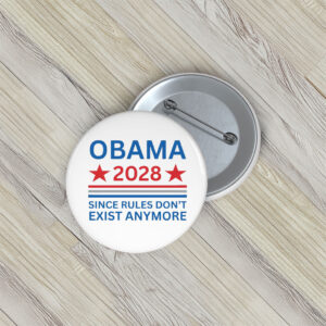 Obama 2028 Presidential Election Buttons