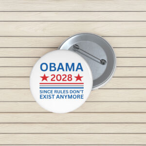 Obama 2028 Presidential Election Buttons