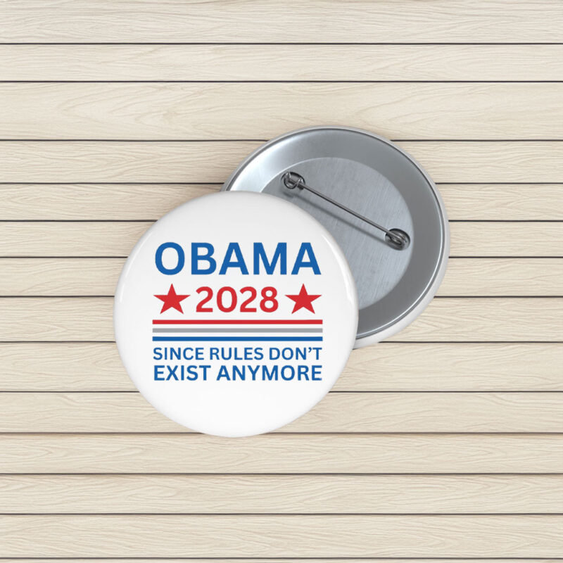 Obama 2028 Presidential Election Buttons