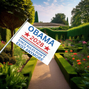 Obama 2028 Presidential Election Flag