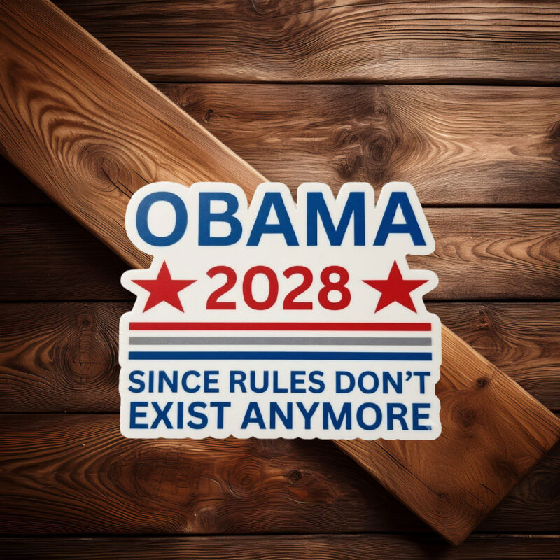 Obama 2028 Presidential Election Sticker
