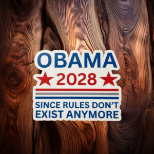 Obama 2028 Presidential Election Sticker