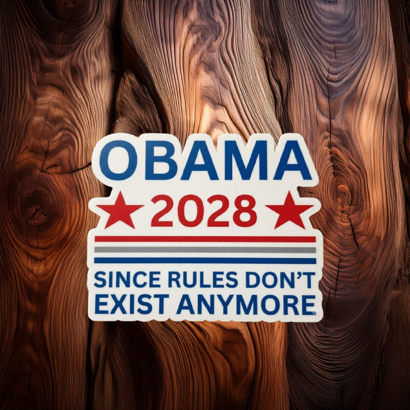 Obama 2028 Presidential Election Sticker